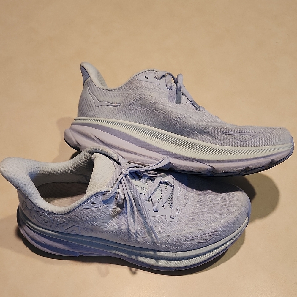 Hoka Women's Sky Blue Athletic Shoes